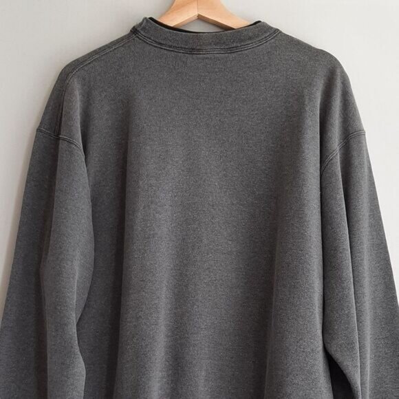 CHAMPION \ Relaxed Fit Cozy Pullover Crewneck Sweatshirt Grey Sz L - Picture 8 of 10